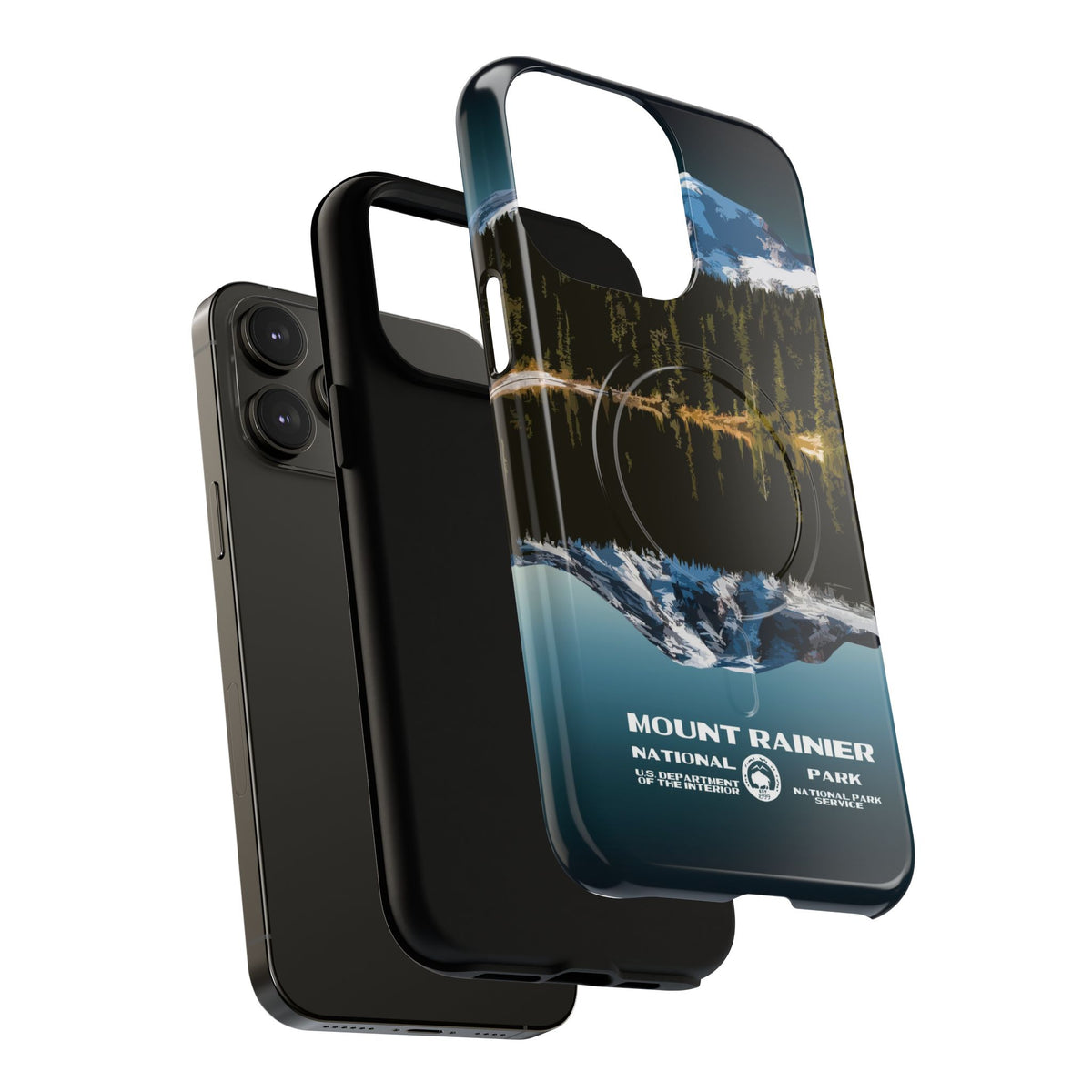 Mount Rainier National Park iPhone Case with MagSafe - WPA Design