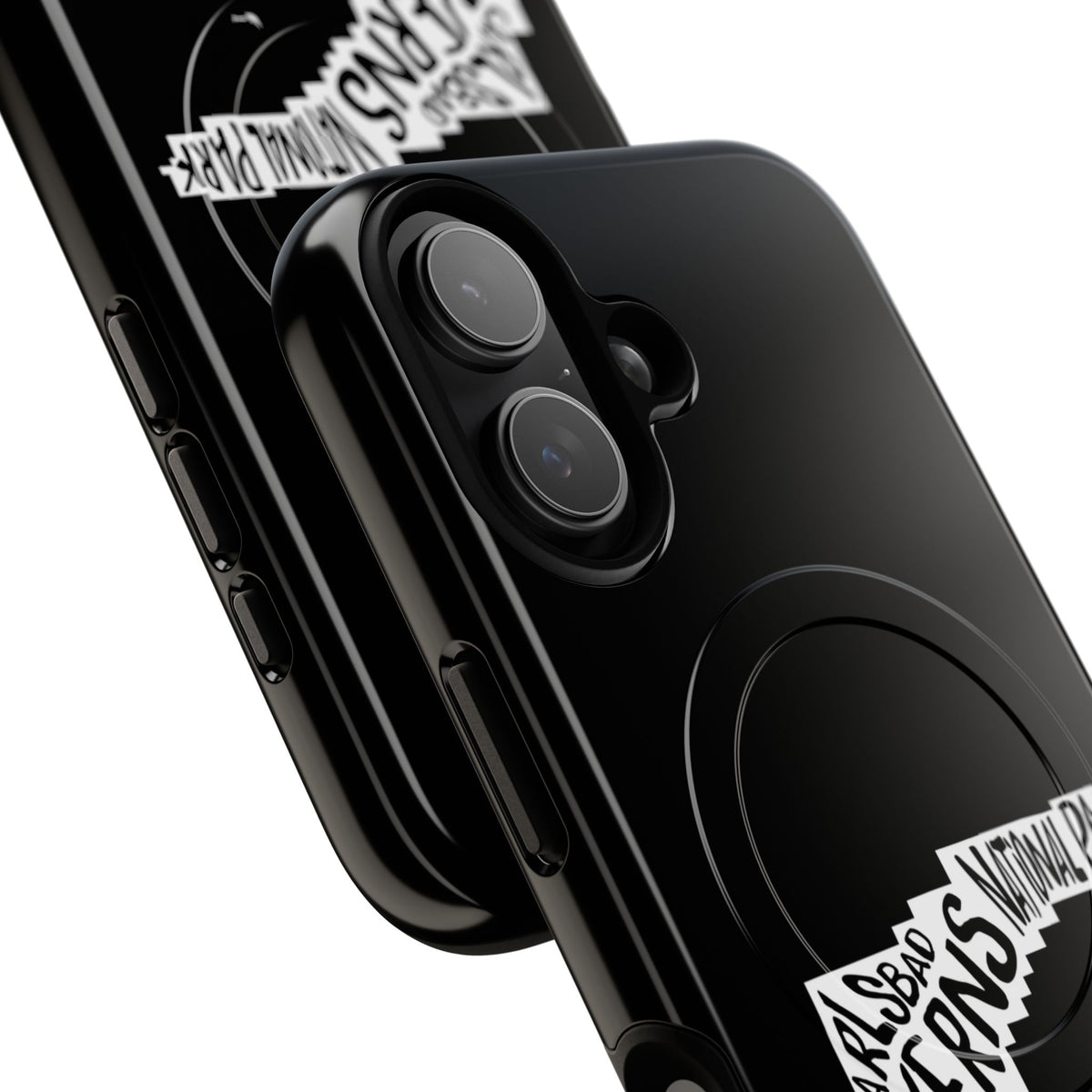 Carlsbad Caverns National Park iPhone Case with MagSafe - Map Design