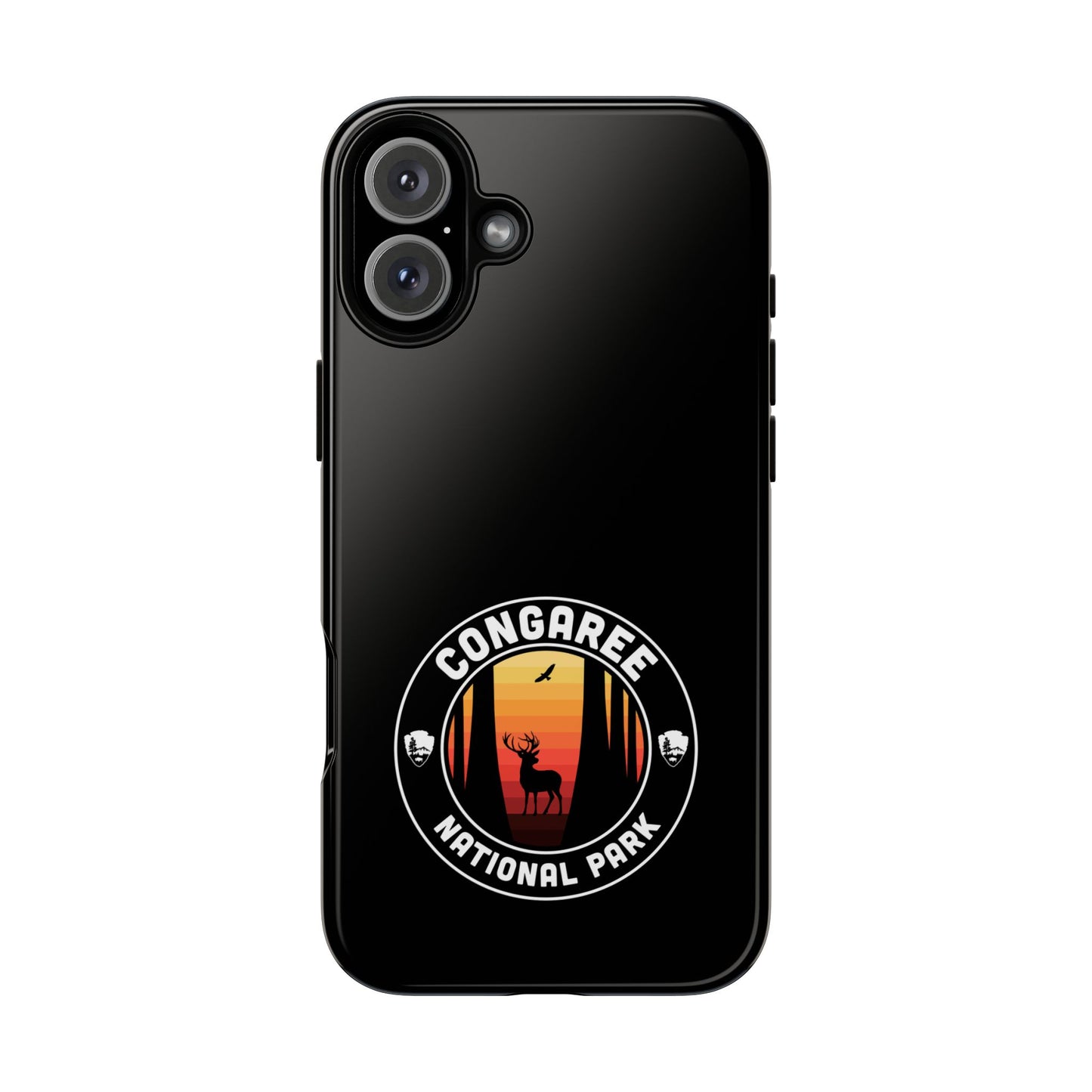 Congaree National Park Phone Case - Round Emblem Design