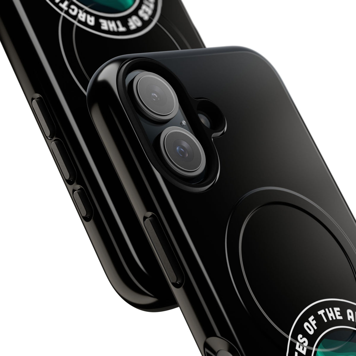 Gates of the Arctic National Park iPhone Case with MagSafe - Round Emblem Design