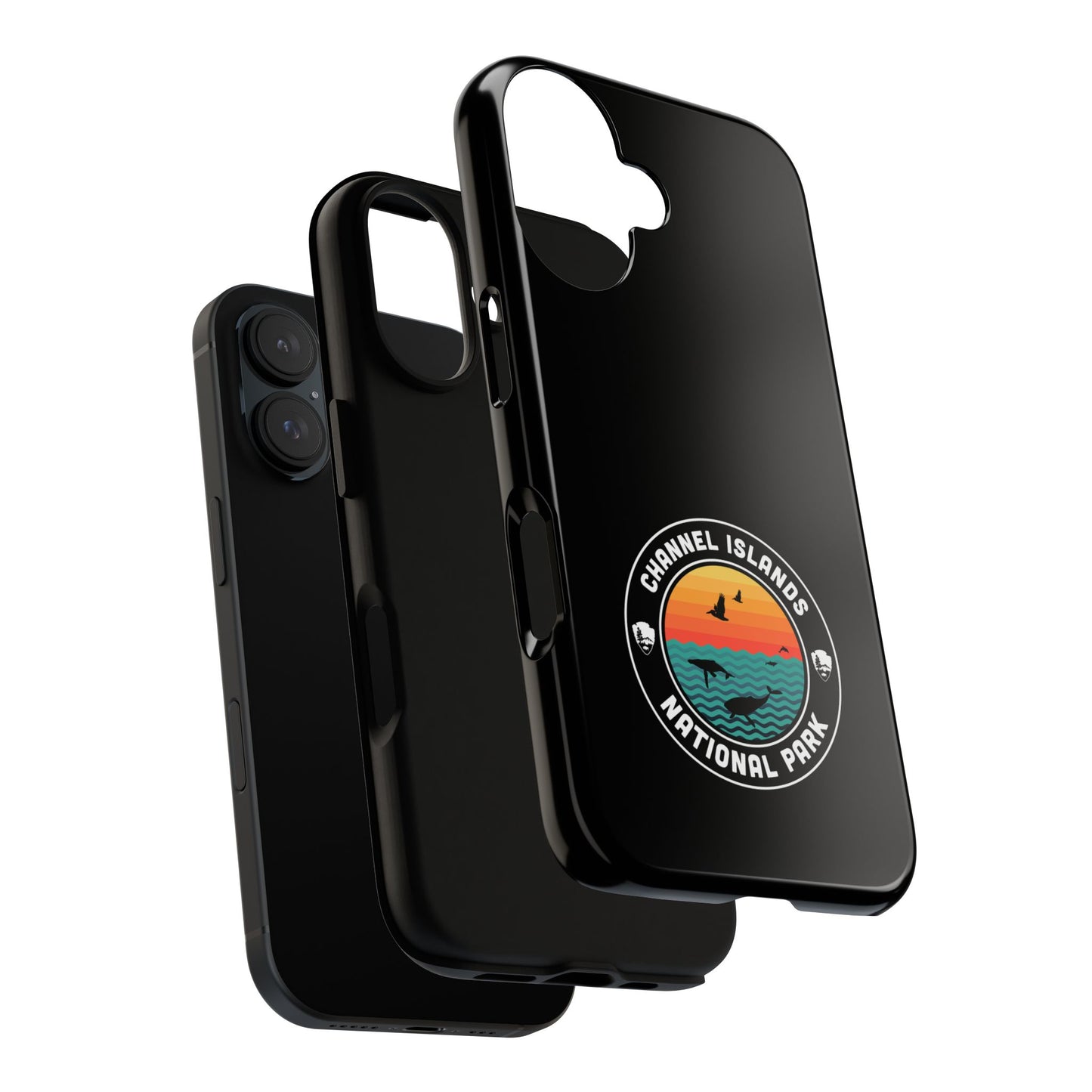 Channel Islands National Park Phone Case - Round Emblem Design