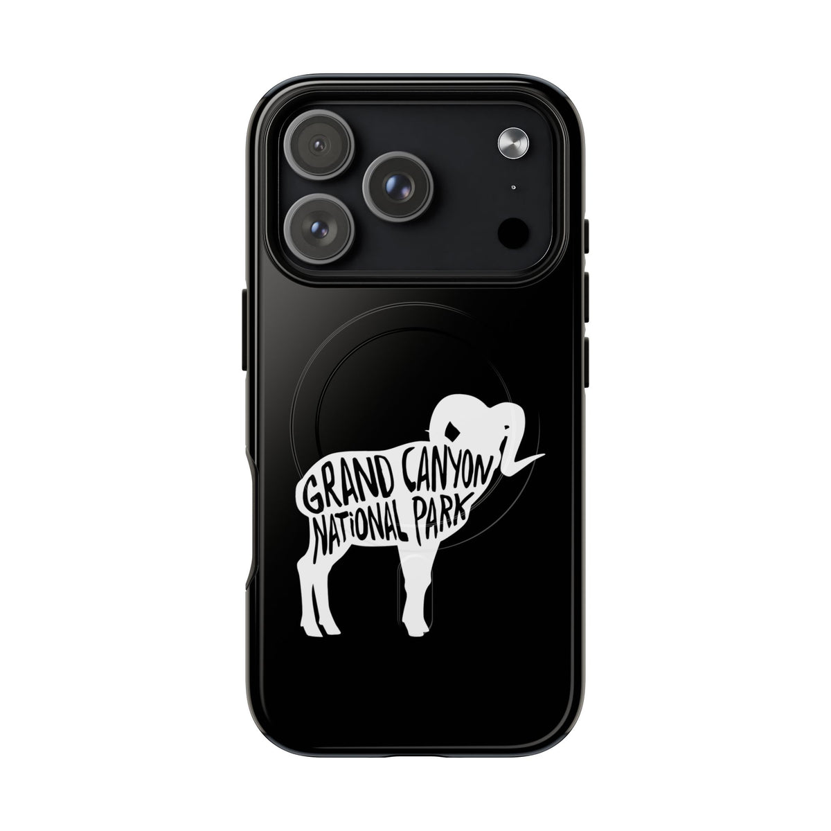 Grand Canyon National Park iPhone Case with MagSafe - Bighorn Sheep Design