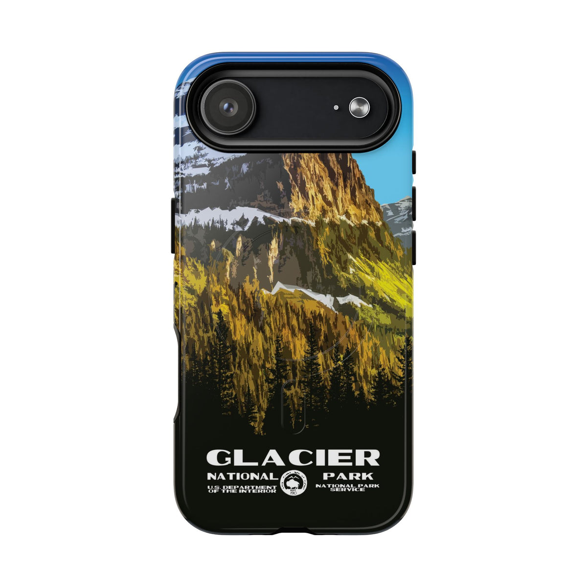 Glacier National Park iPhone Case with MagSafe - WPA Design