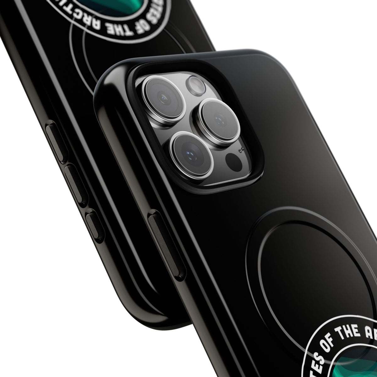Gates of the Arctic National Park iPhone Case with MagSafe - Round Emblem Design