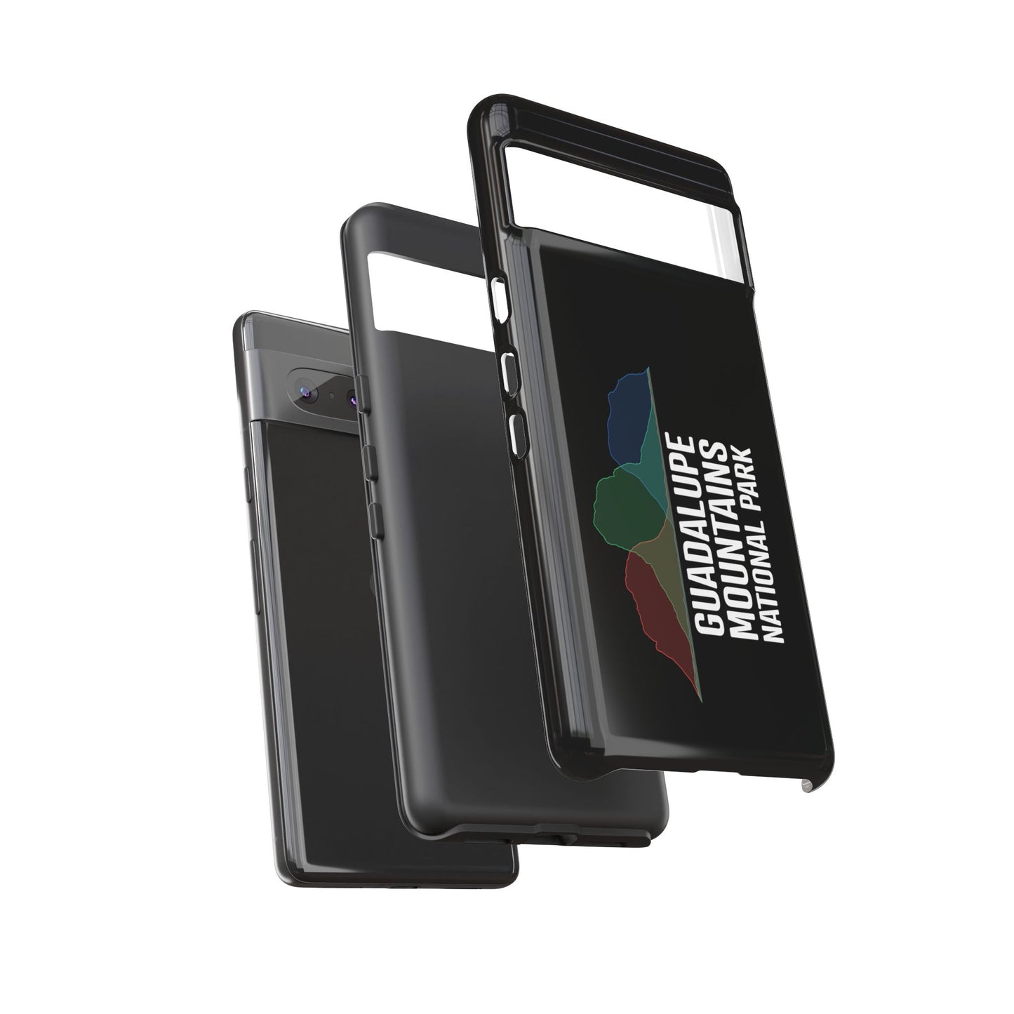 Guadalupe Mountains National Park Phone Case - Histogram Design