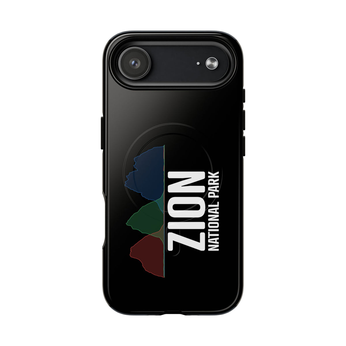 Zion National Park iPhone Case with MagSafe - Histogram Design