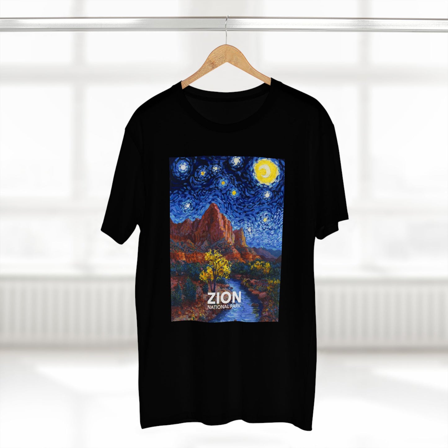 Zion National Park T-Shirt - The Starry Night