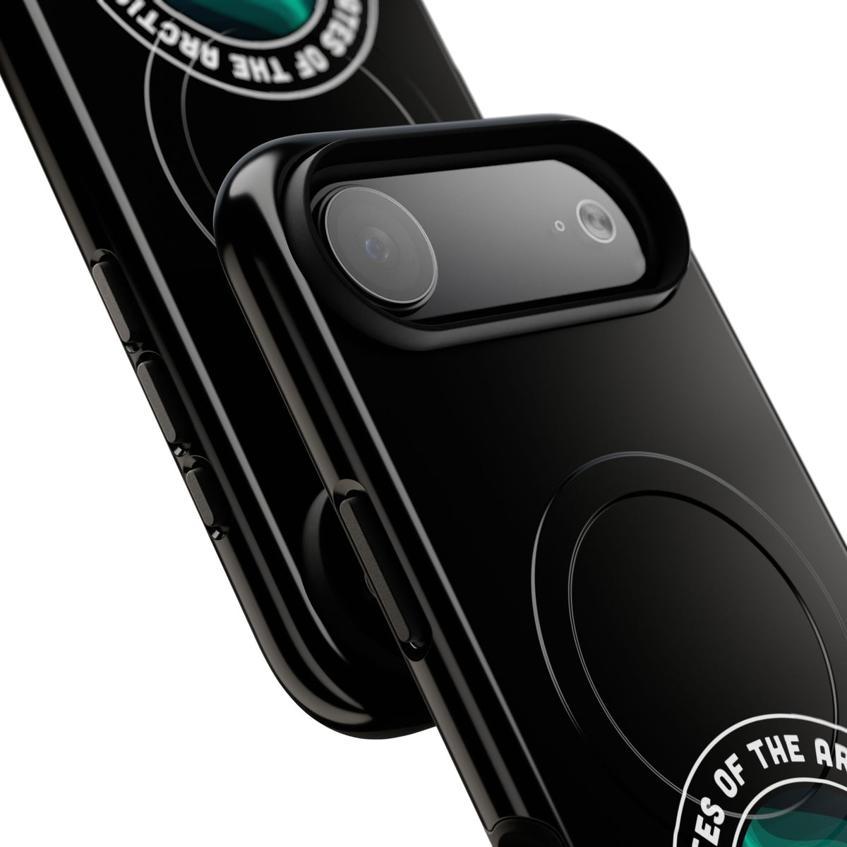 Gates of the Arctic National Park iPhone Case with MagSafe - Round Emblem Design