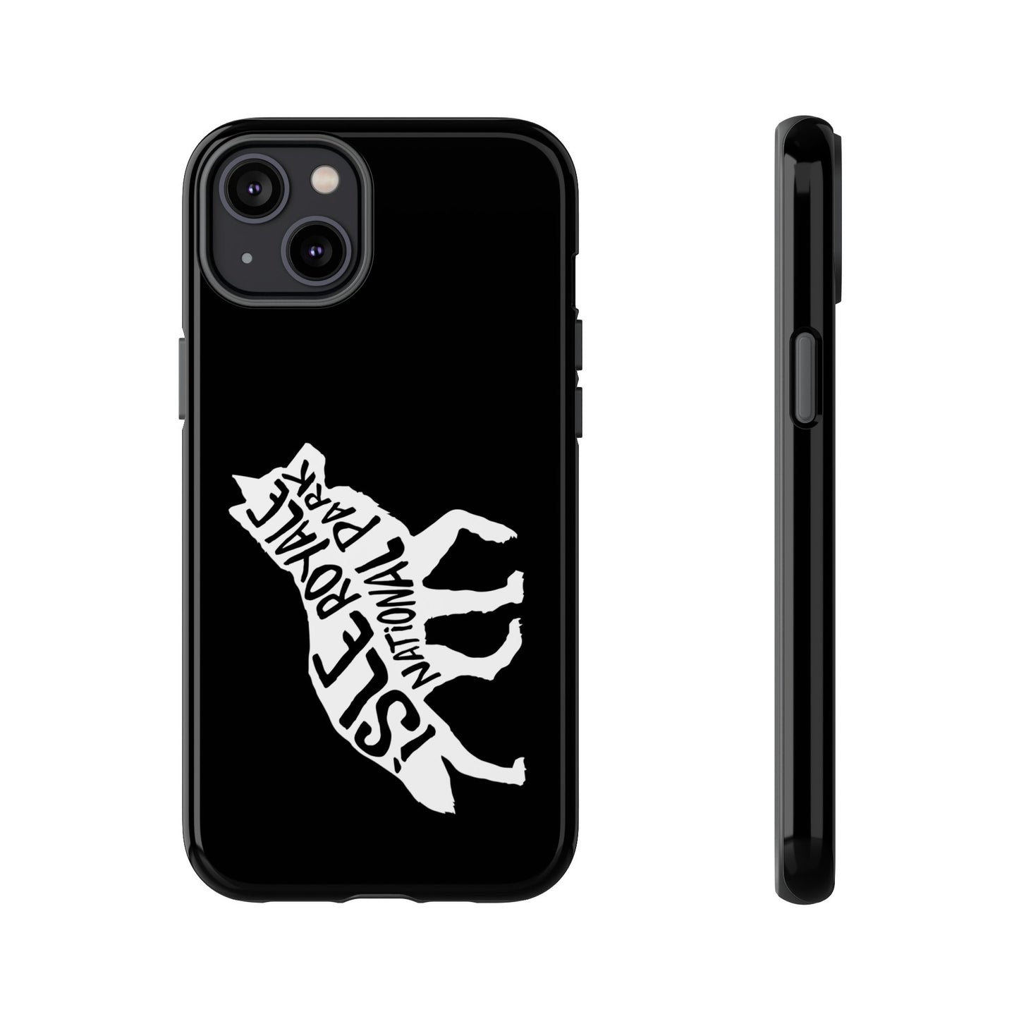 Isle Royale National Park Phone Case - Wolf Design