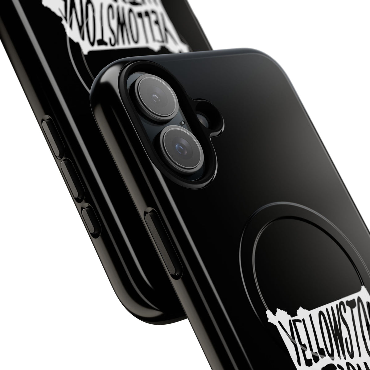 Yellowstone National Park iPhone Case with MagSafe - Map Design