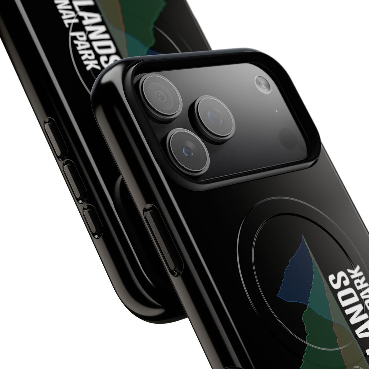 Badlands National Park iPhone Case with MagSafe - Histogram Design