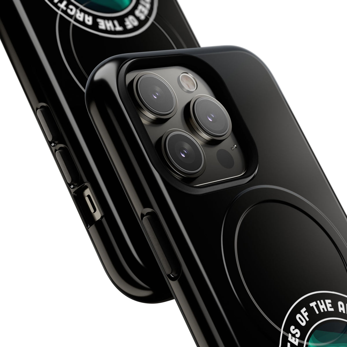 Gates of the Arctic National Park iPhone Case with MagSafe - Round Emblem Design