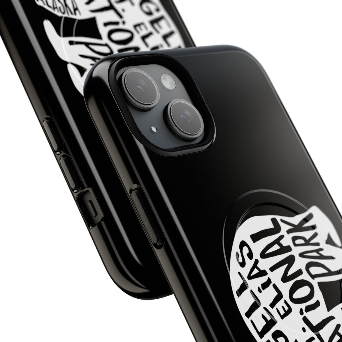 Wrangell - St. Elias National Park iPhone Case with MagSafe - Grizzly Bear Design