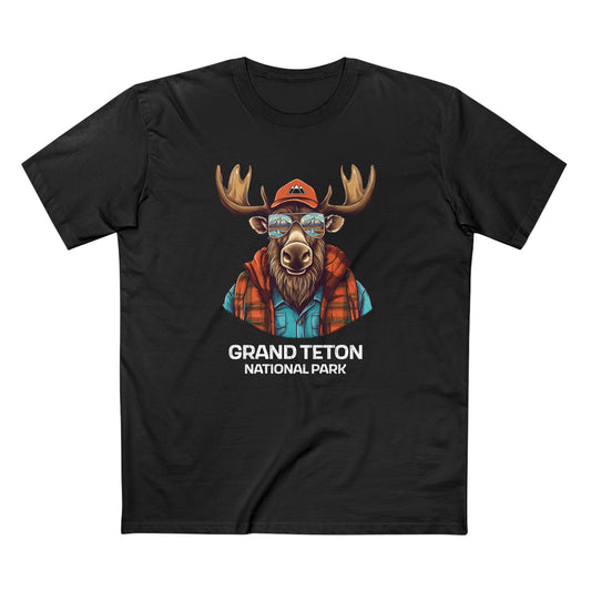 Grand Teton National Park T-Shirt - Cool Moose