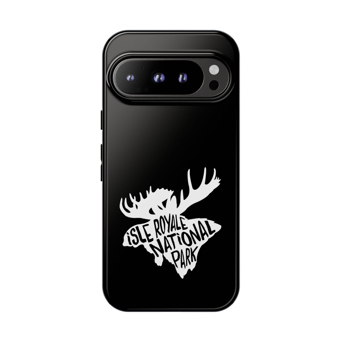 Isle Royale National Park Phone Case - Moose Design