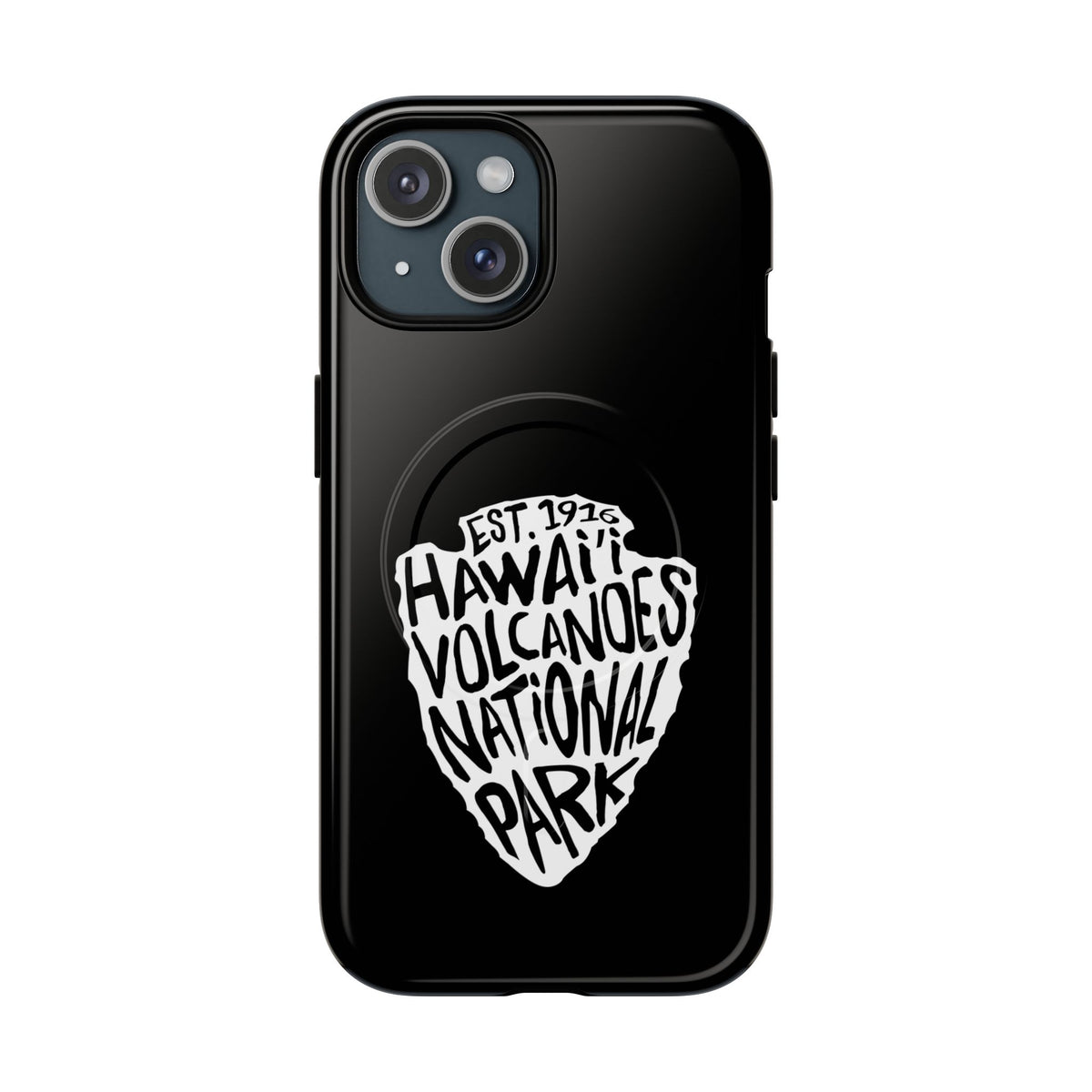 Hawaii Volcanoes National Park iPhone Case with MagSafe - Arrowhead Design