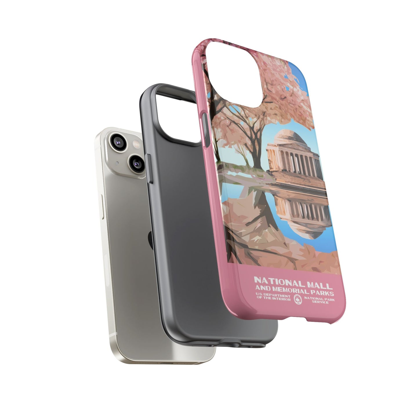 National Mall Washington DC WPA Phone Case