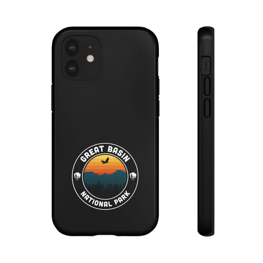 Great Basin National Park iPhone Case - Round Emblem Design