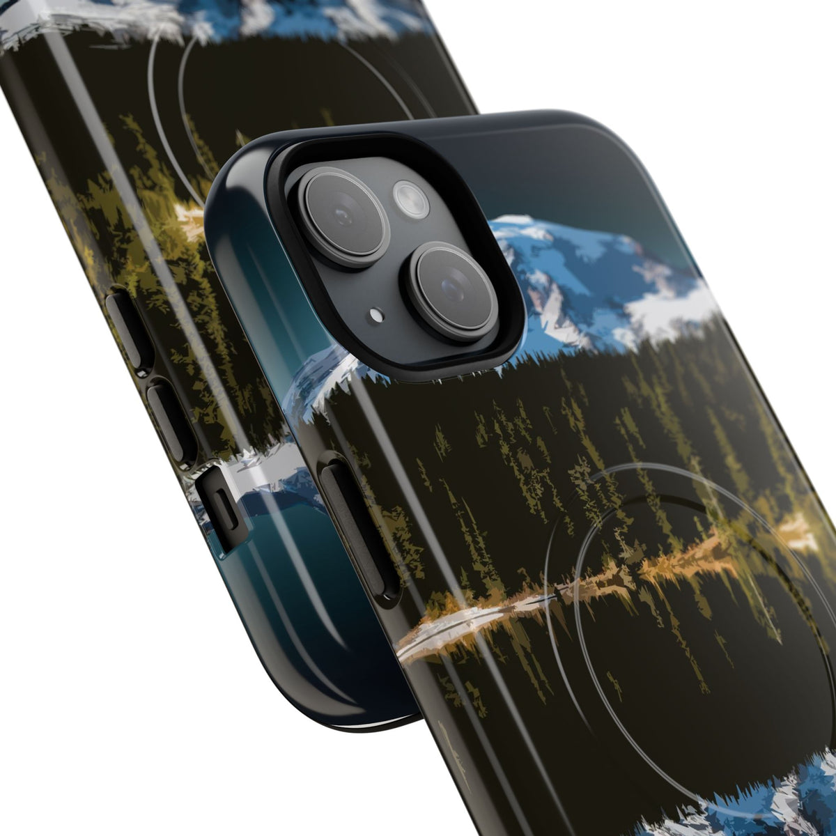 Mount Rainier National Park iPhone Case with MagSafe - WPA Design