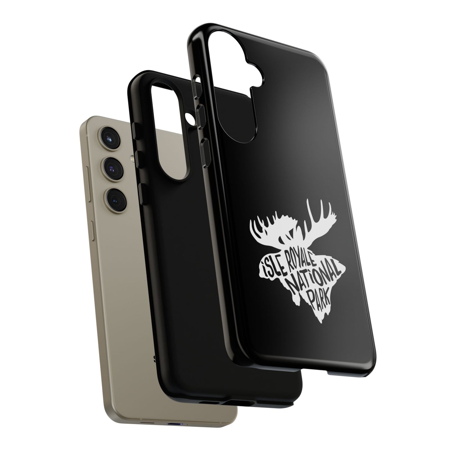 Isle Royale National Park Phone Case - Moose Design