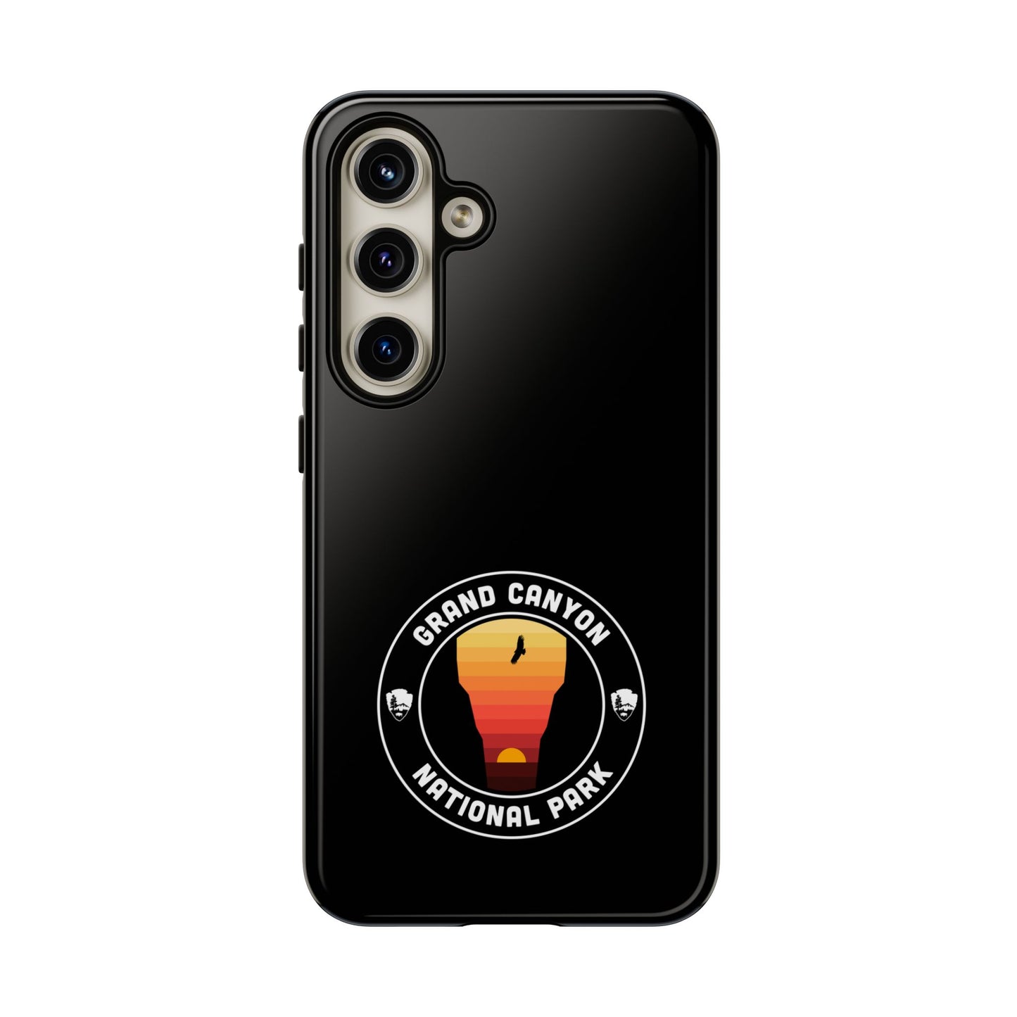 Grand Canyon National Park Phone Case - Round Emblem Design