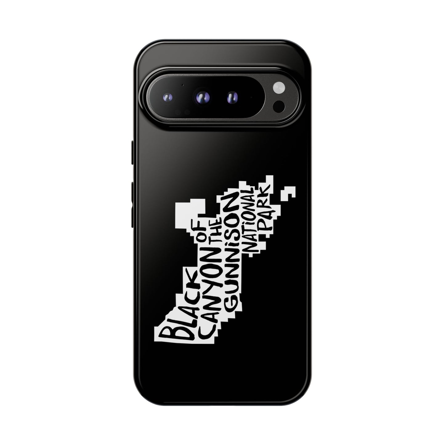 Black Canyon of the Gunnison National Park Phone Case - Map Design