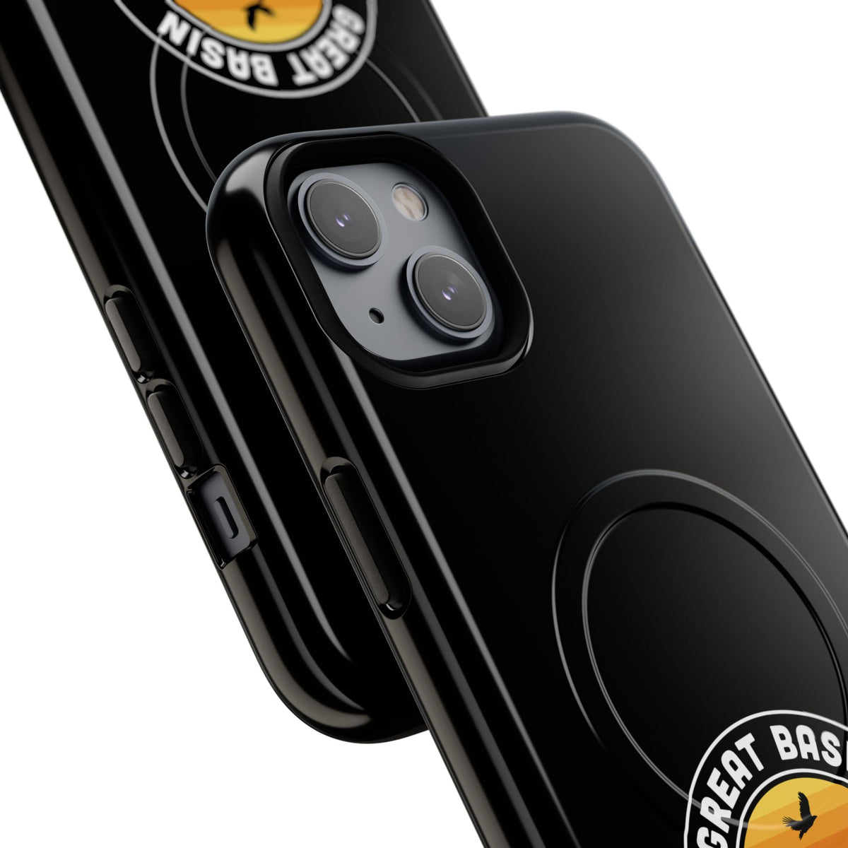 Great Basin National Park iPhone Case with MagSafe - Round Emblem Design