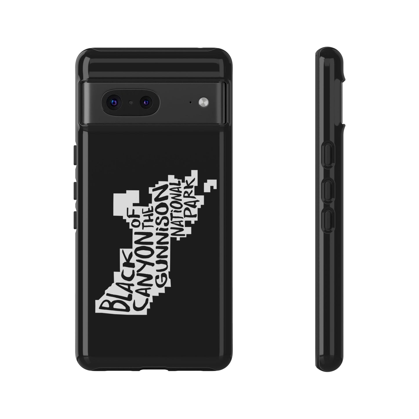 Black Canyon of the Gunnison National Park Phone Case - Map Design