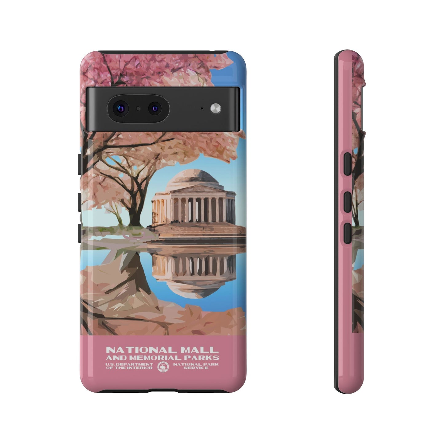 National Mall Washington DC WPA Phone Case