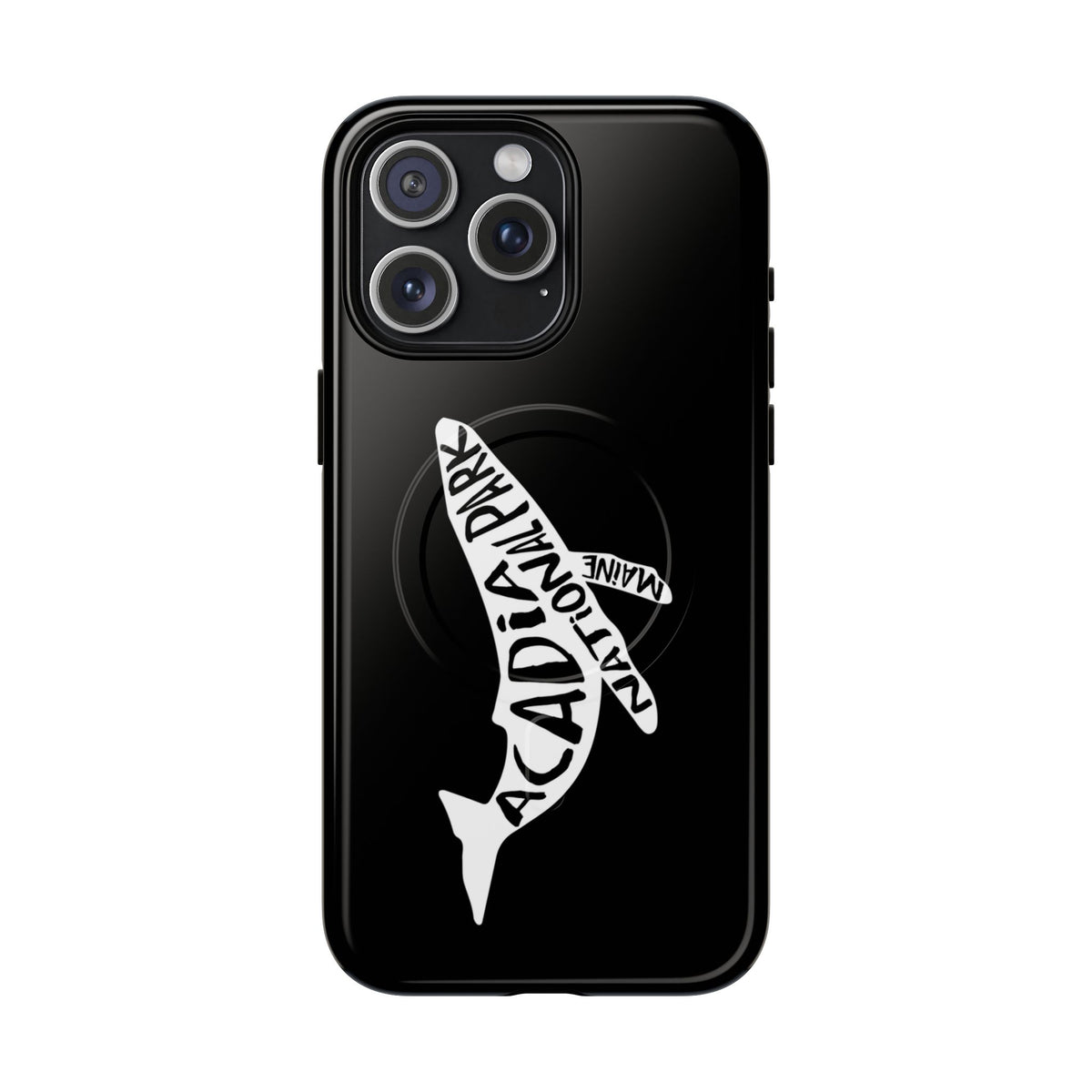 Acadia National Park iPhone Case with MagSafe - Humpback Whale Design