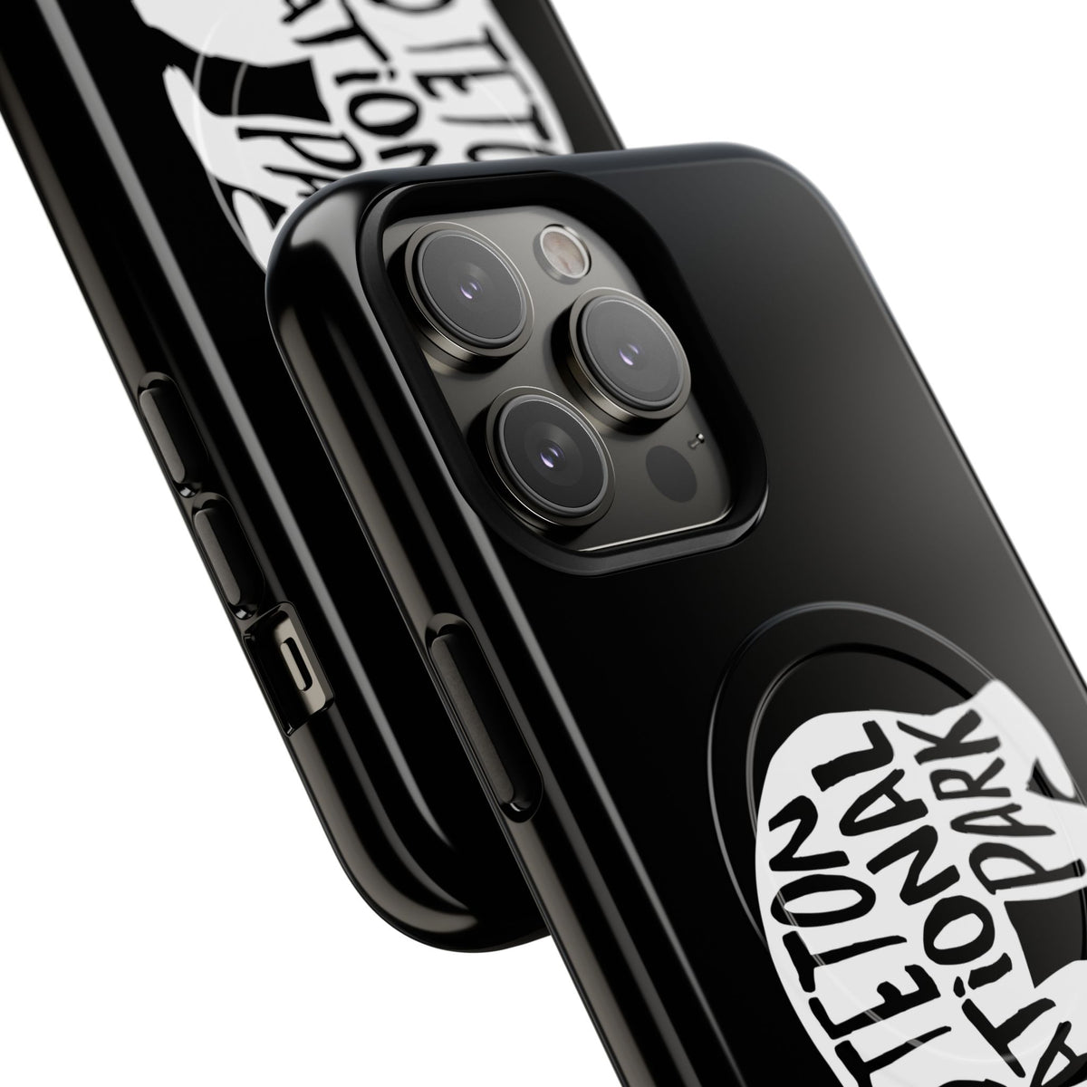 Grand Teton National Park iPhone Case with MagSafe - Grizzly Bear Design