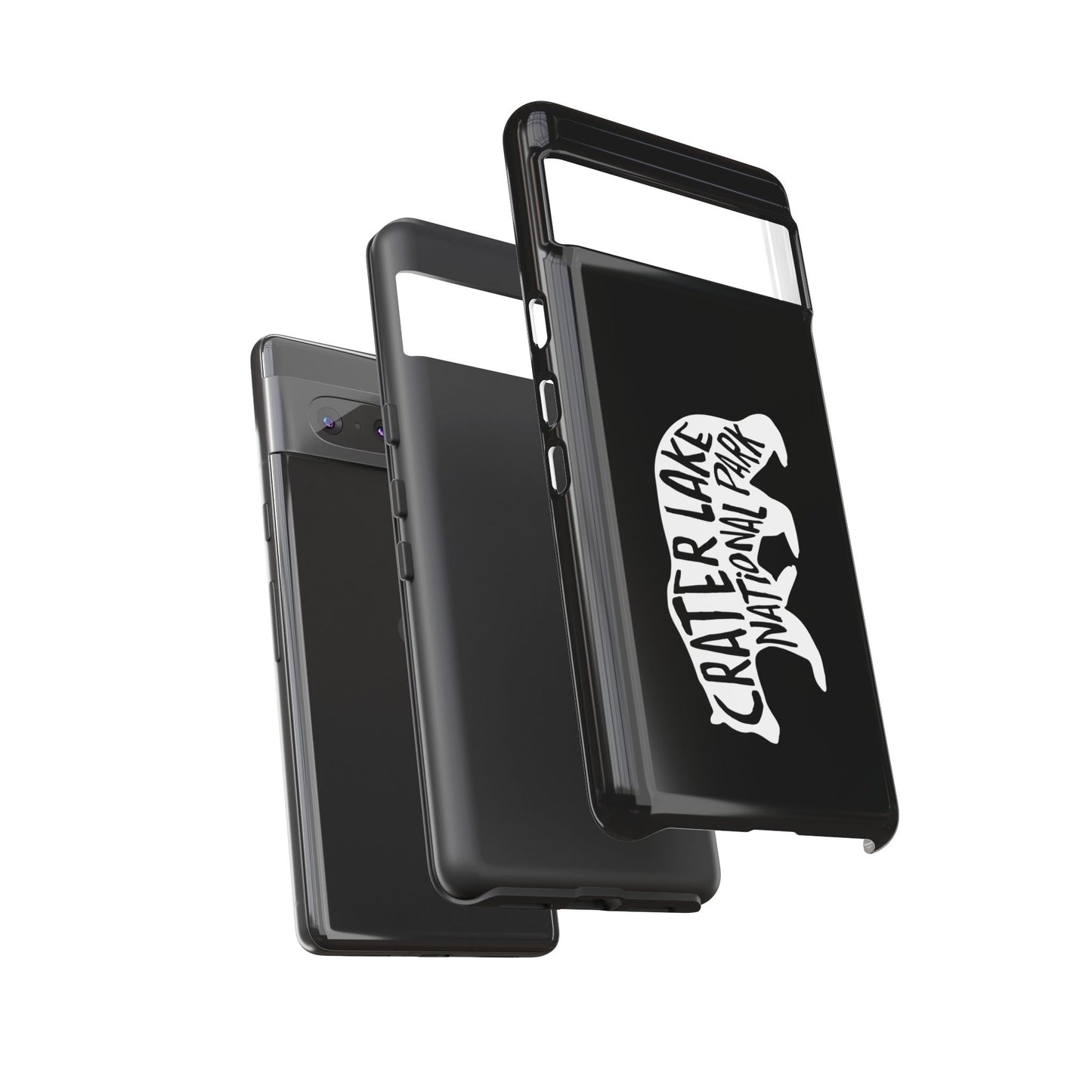 Crater Lake National Park Phone Case - Black Bear Design