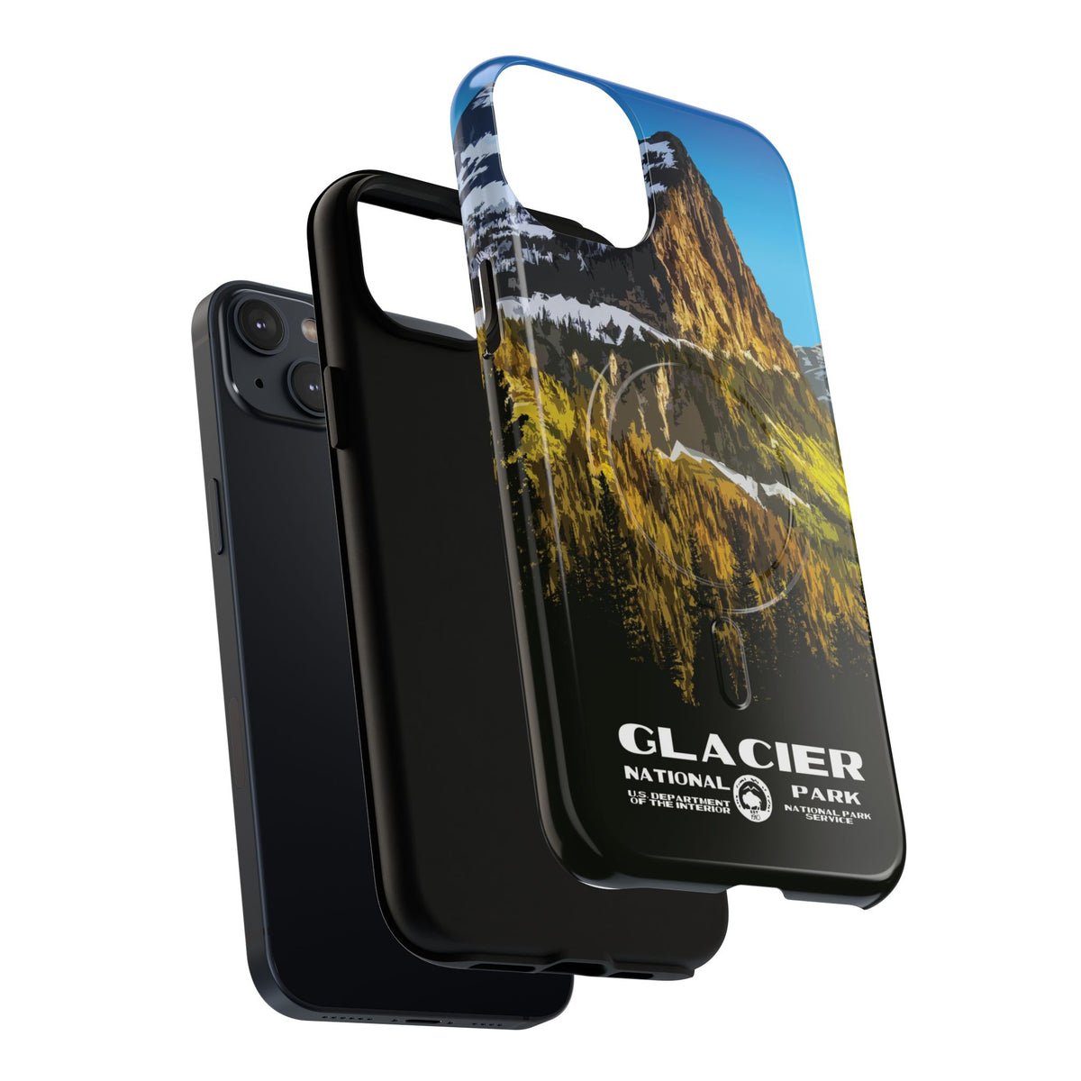 Glacier National Park iPhone Case with MagSafe - WPA Design
