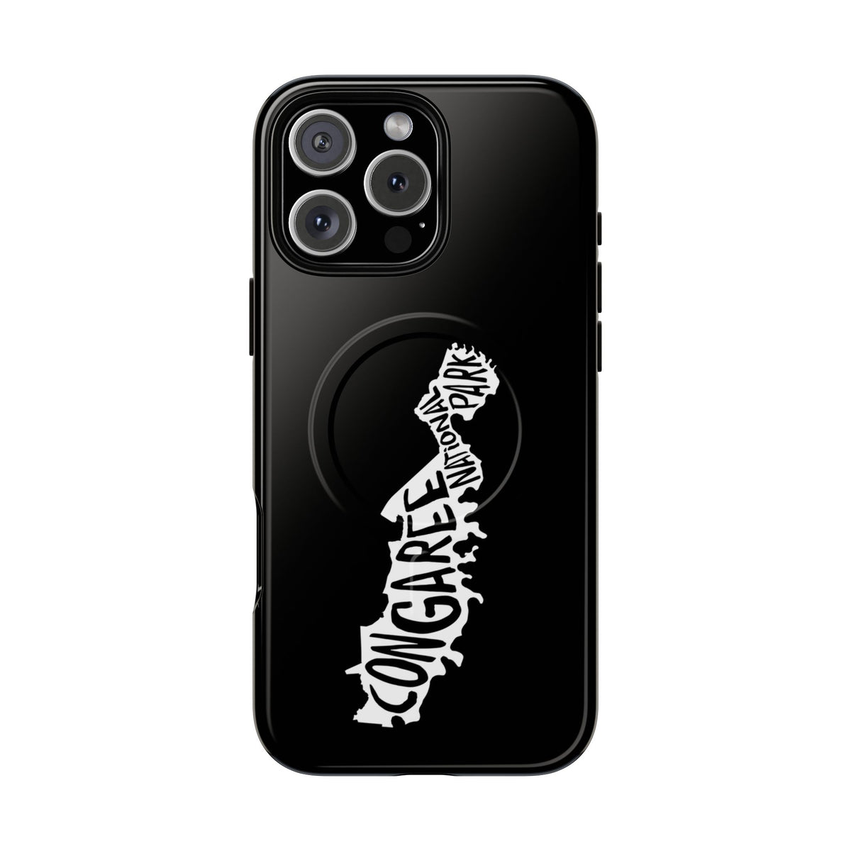 Congaree National Park iPhone Case with MagSafe - Map Design