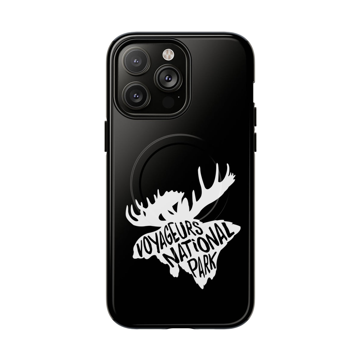 Voyageurs National Park iPhone Case with MagSafe - Moose Design