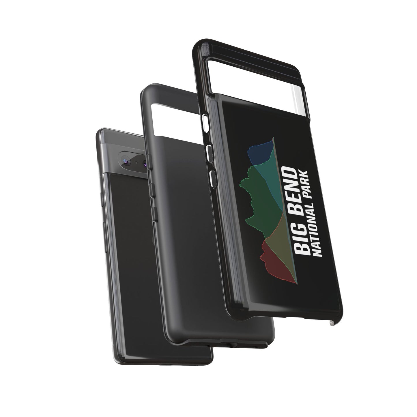 Big Bend National Park Phone Case - Histogram Design