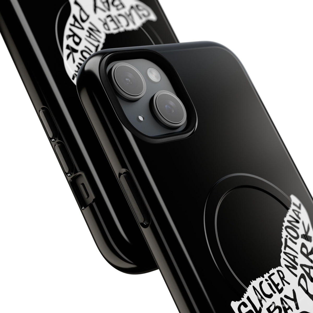 Glacier Bay National Park iPhone Case with MagSafe - Humpback Whale Tail Design