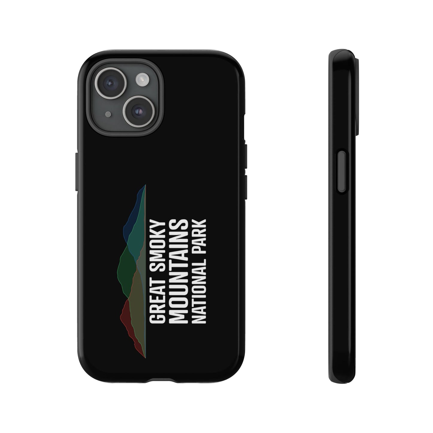 Great Smoky Mountains National Park Phone Case - Histogram Design