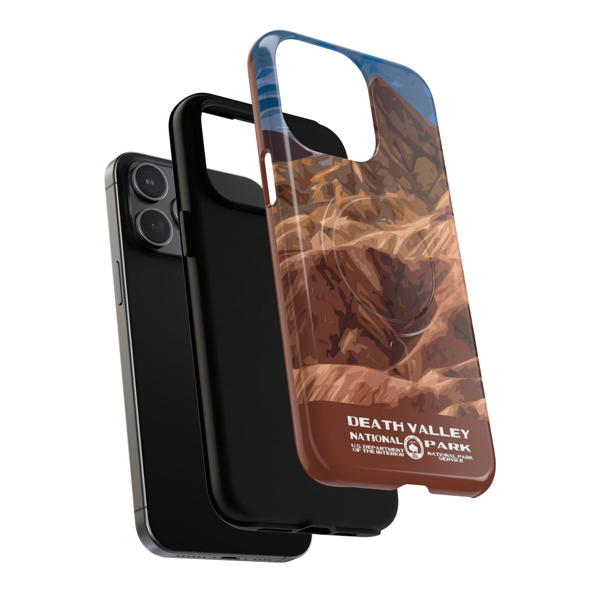 Death Valley National Park iPhone Case with MagSafe - Zabriskie Point