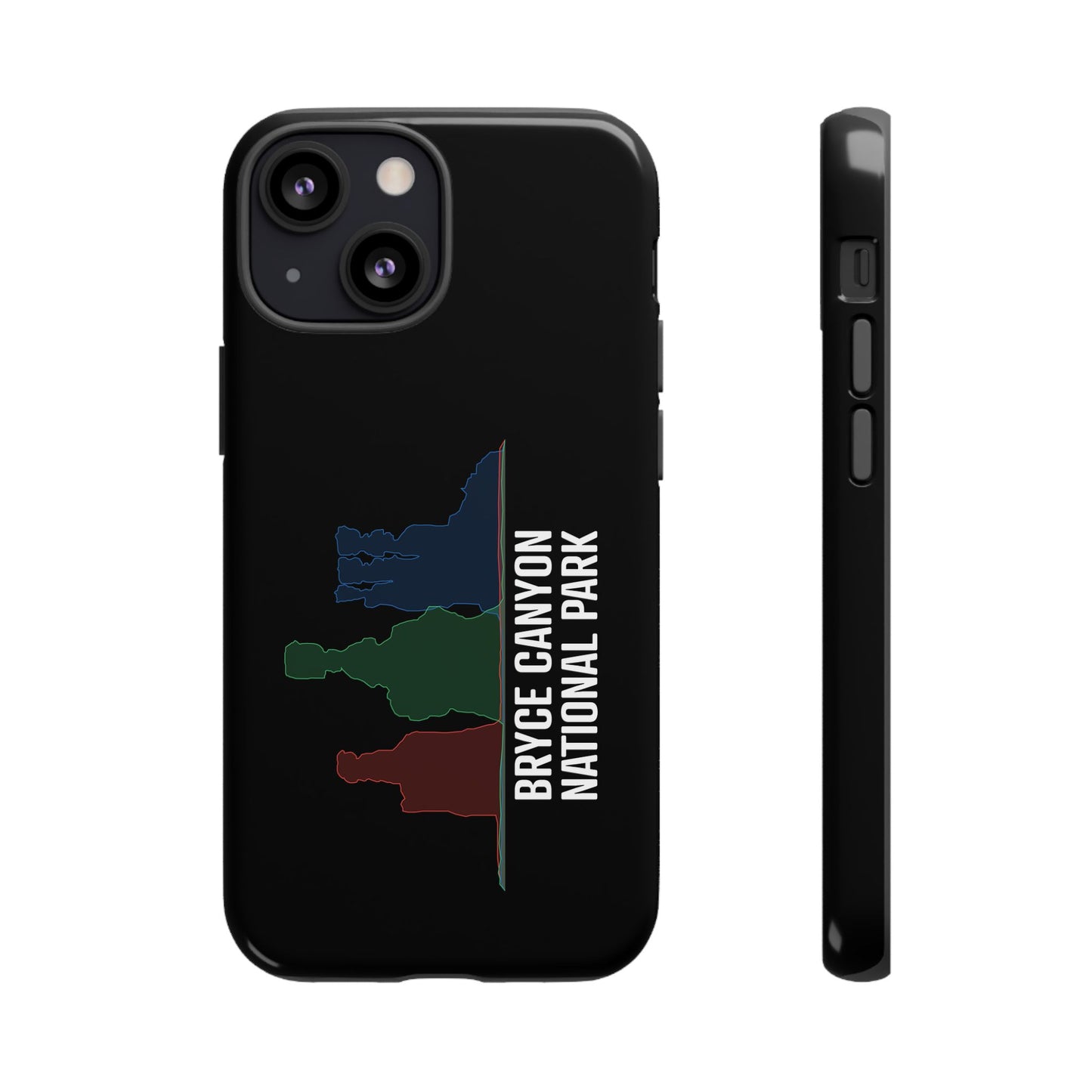 Bryce Canyon National Park Phone Case - Histogram Design
