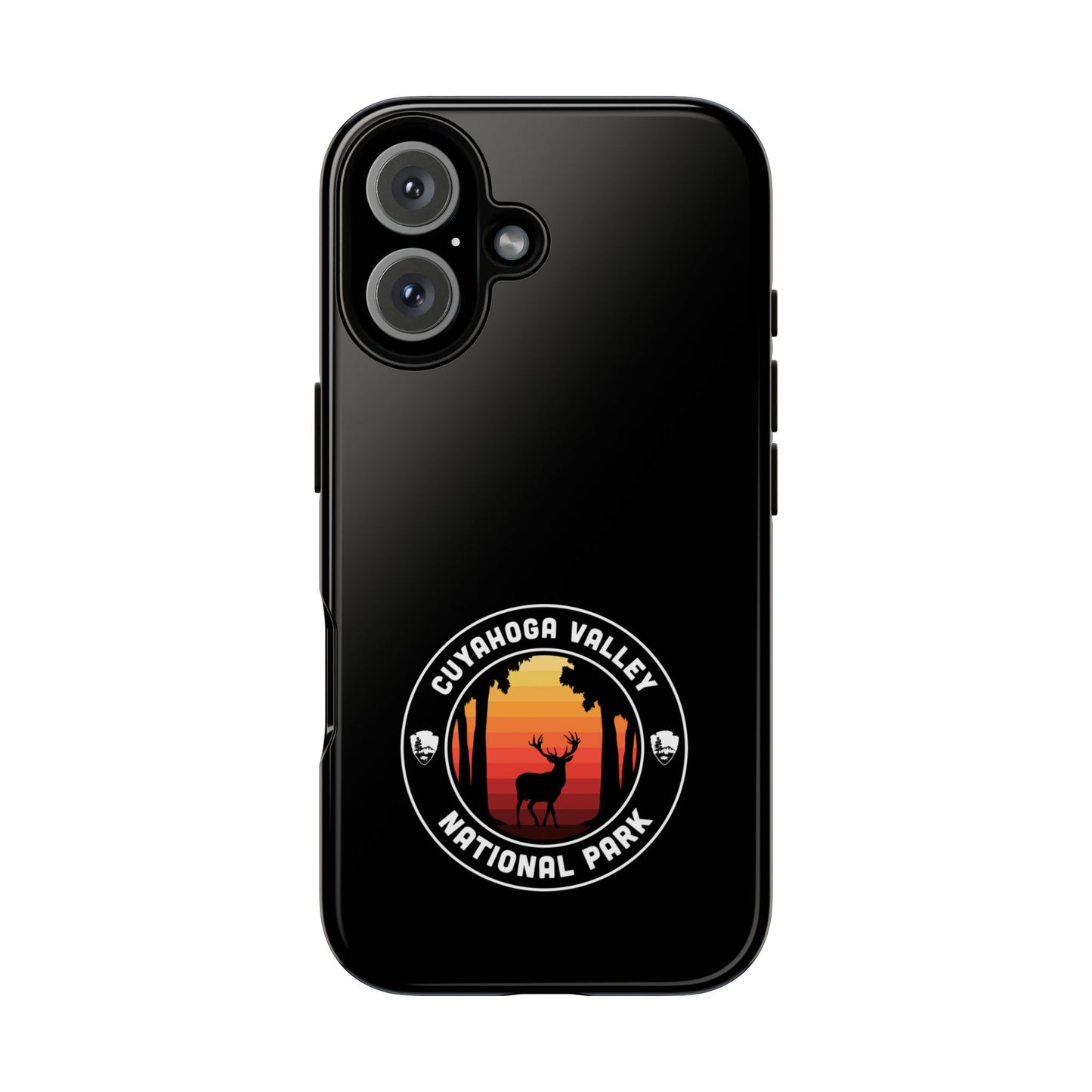 Cuyahoga Valley National Park Phone Case - Round Emblem Design