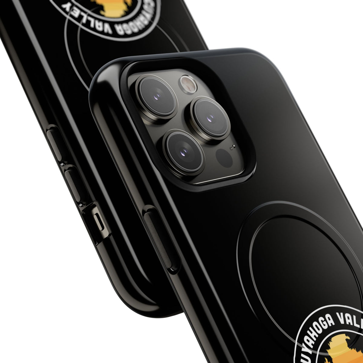 Cuyahoga Valley National Park iPhone Case with MagSafe - Round Emblem Design