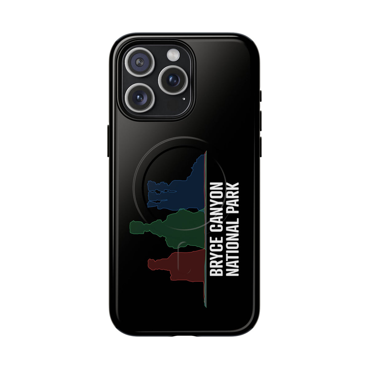 Bryce Canyon National Park iPhone Case with MagSafe - Histogram Design