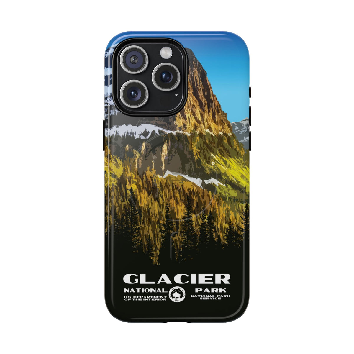 Glacier National Park iPhone Case with MagSafe - WPA Design
