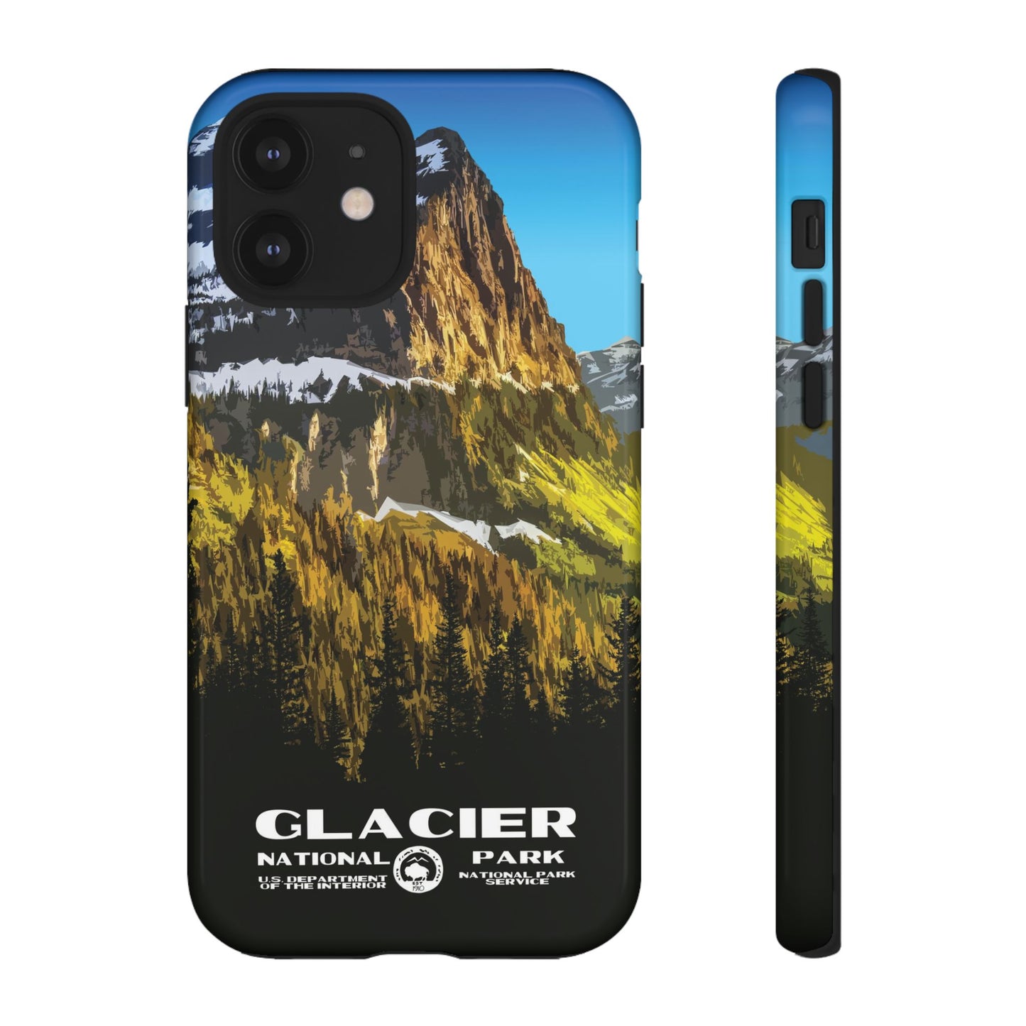 Glacier National Park Phone Case - WPA Style
