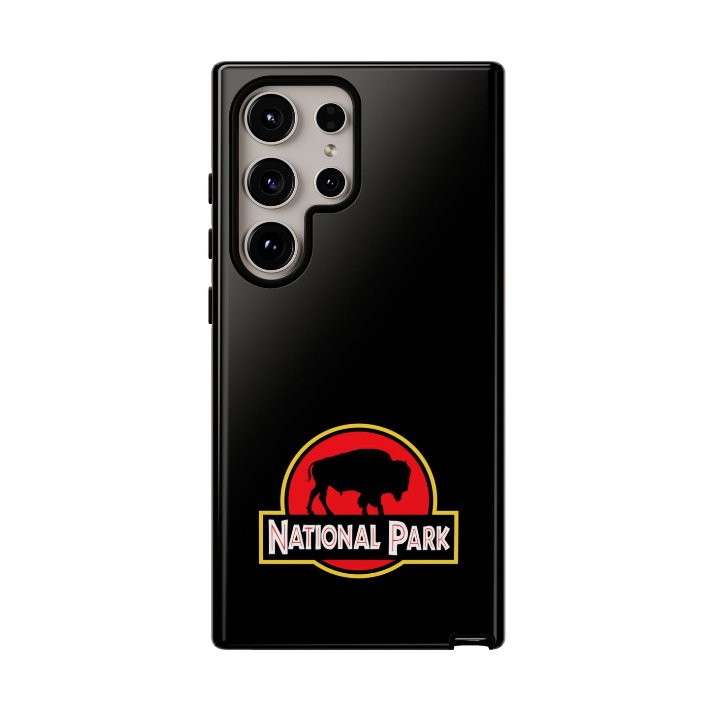 Bison National Park Phone Case - Parody Logo