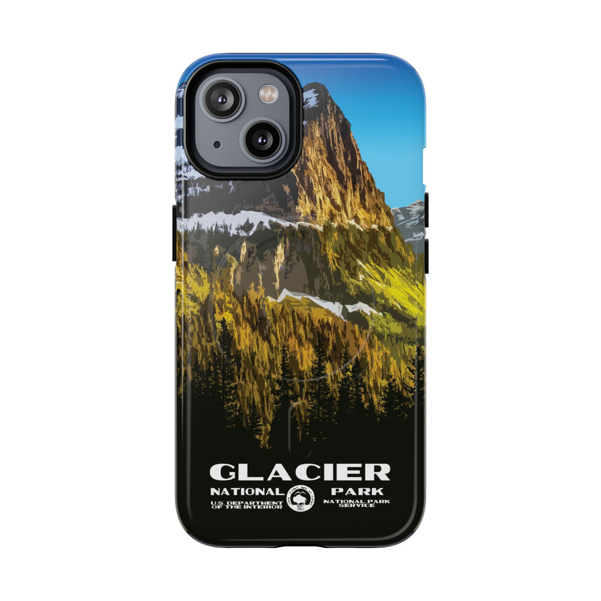 Glacier National Park iPhone Case with MagSafe - WPA Design