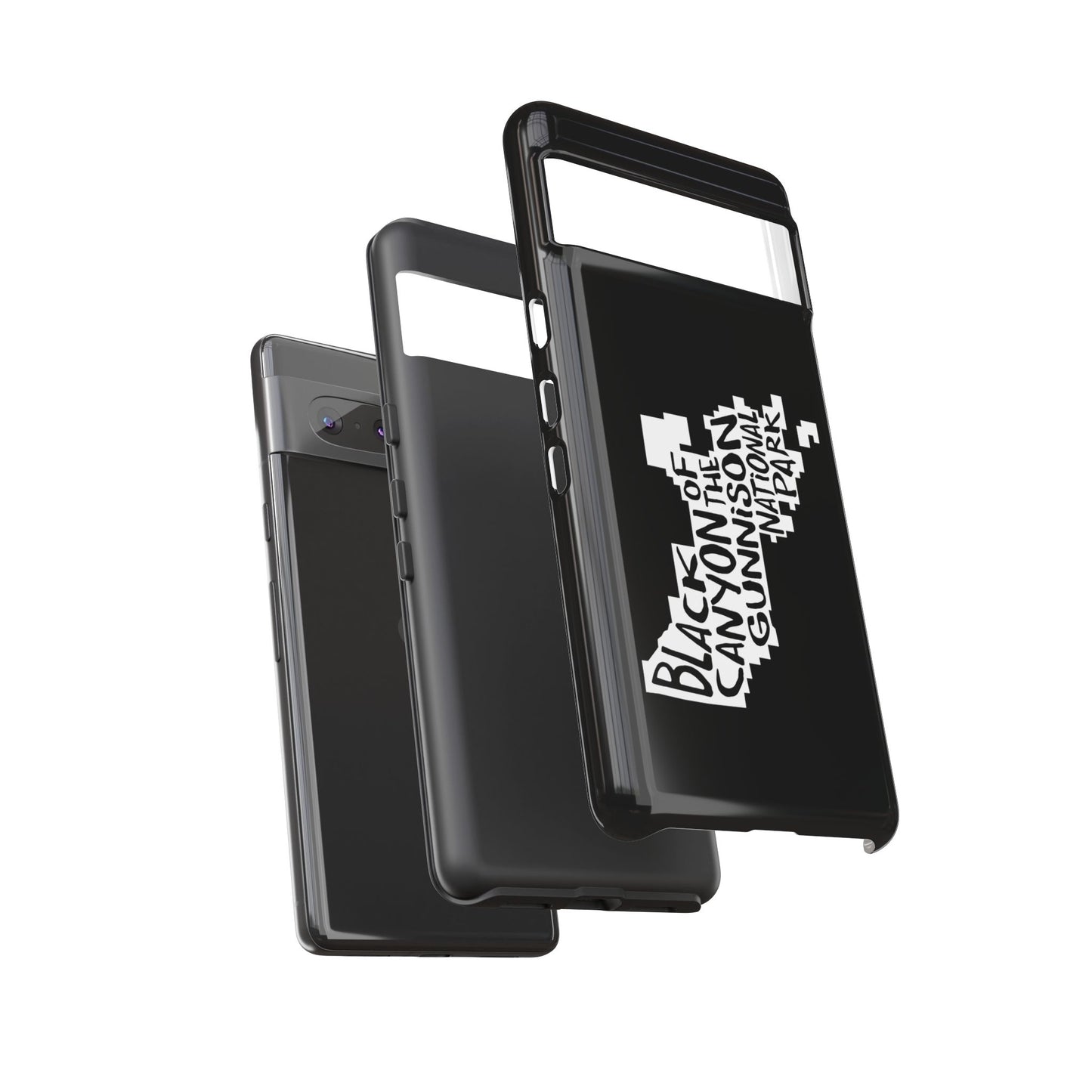 Black Canyon of the Gunnison National Park Phone Case - Map Design