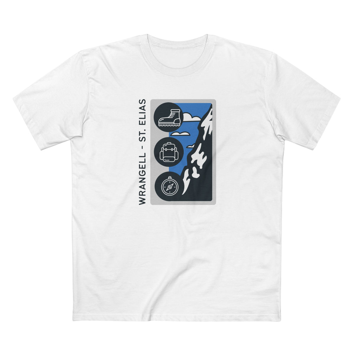 Wrangell St. Elias National Park T-Shirt - Hike Wrangell St Elias in White