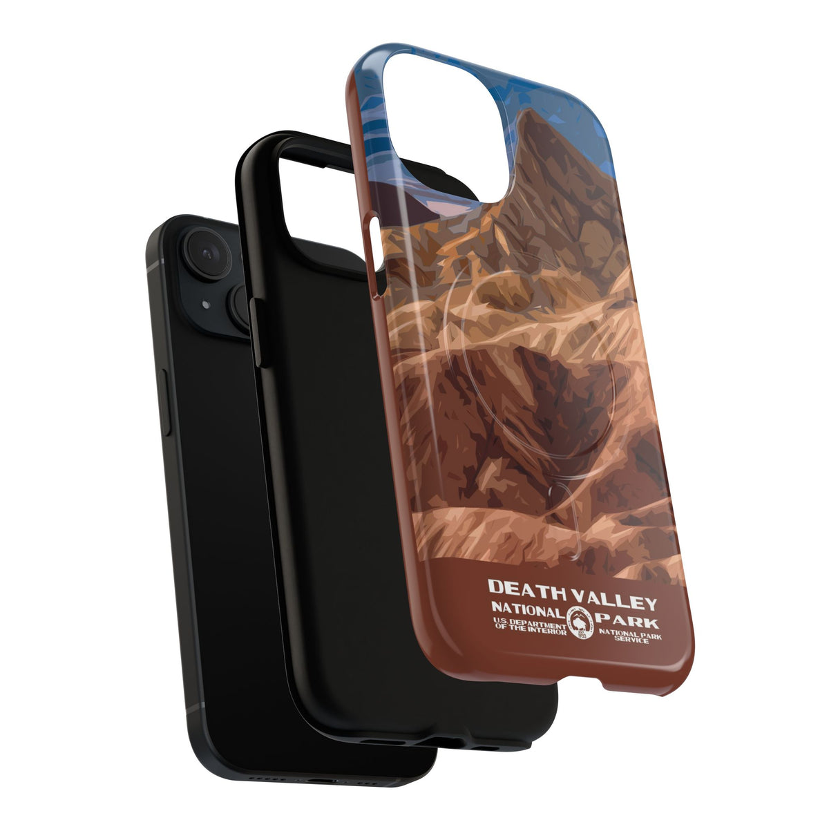 Death Valley National Park iPhone Case with MagSafe - Zabriskie Point